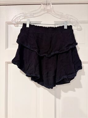Layered Ruffled Black Aeropostale Skirt Small